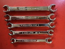 Blackhawk 5 Piece Metric Flare Nut Wrench Set Full Polish 10mm To 21mm Blackhawk 5 Piece Metric Flare Nut Wrench Set Full Polish 10mm To 21mm