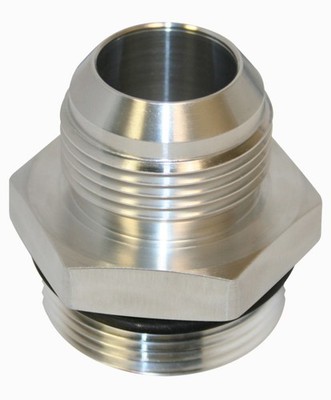 AFCO Racing 80072 Fitting - Adapter - Straight - 20 AN Male O-Ring to 16 AN Male