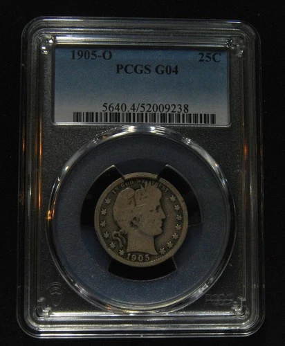 1905 o Barber Quarter - PCGS G04