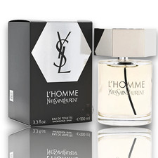 YSL L'Homme by Yves Saint Laurent EAU DE TOILETTE 3.3 oz Spray for Men New