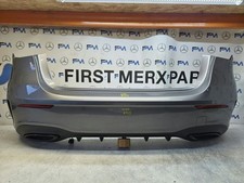 Mercedes A Class Rear Bumper Complete W177 Hatchback Amg Line Facelift 23-26