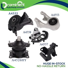 5pcs Engine Motor & Trans Mount for 2007 Honda Odyssey 3.5L V6 Auto Transmission
