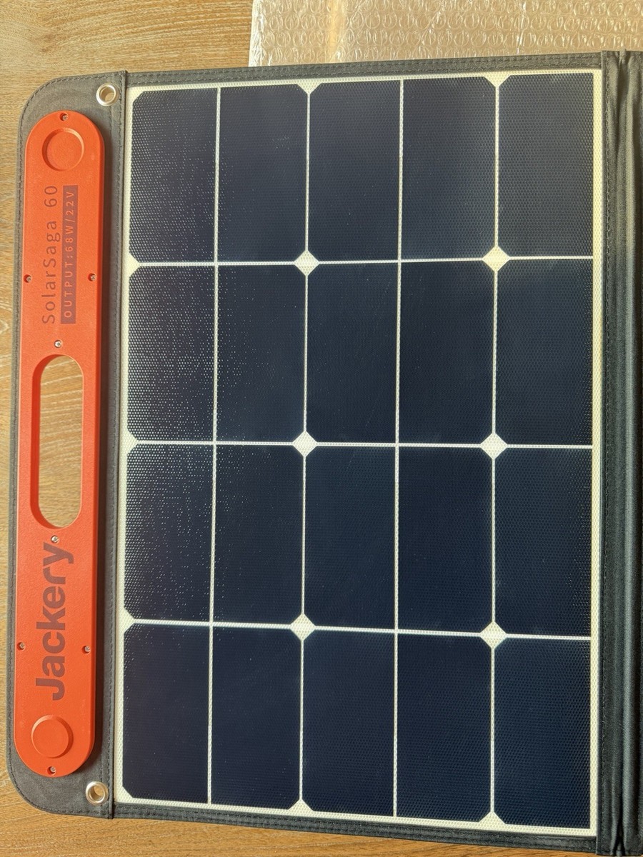 Jackery SolarSaga 60 Solar Panel - SP060BK1-05 | eBay
