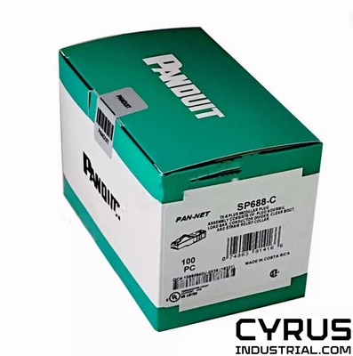 SP688-C[100-PACK] TX6 PLUS UTP Pan-Plug Modular Plug, Category 6, 23-24 AWG, 100