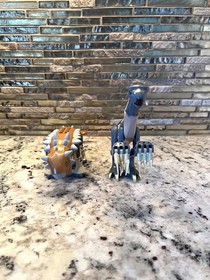 Jurassic World Therizinosaurus and Ankylosaurus Dinosaur Custom Lego Lot of 2!🔥