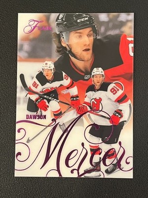 Dawson Mercer 2025-26 Flair Hockey Backcheck /199 Devils 