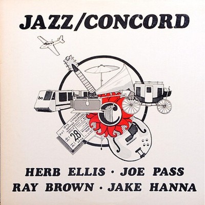 Herb Ellis, Joe Pass, Ray Brown, Jake Hanna - (Vinyl LP - 1974 - JP - Original)