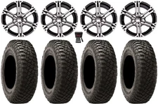 ITP SS212 14" Wheels Machined 32" BFG KM3 Tires Polaris RZR XP 1000 / PRO XP