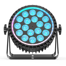 UKING 18x10W LED Stage Light RGBW Par Light Bar Disco DJ DMX512 Lighting