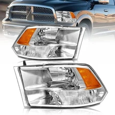 Headlight Assembly Compatible with 2009 2010 2011 2012 2013 2014 2015 2016 2017