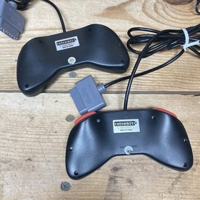 RetroDuo Nintendo NES & SNES 2in1 Twin Video Game Console System - Black/Red