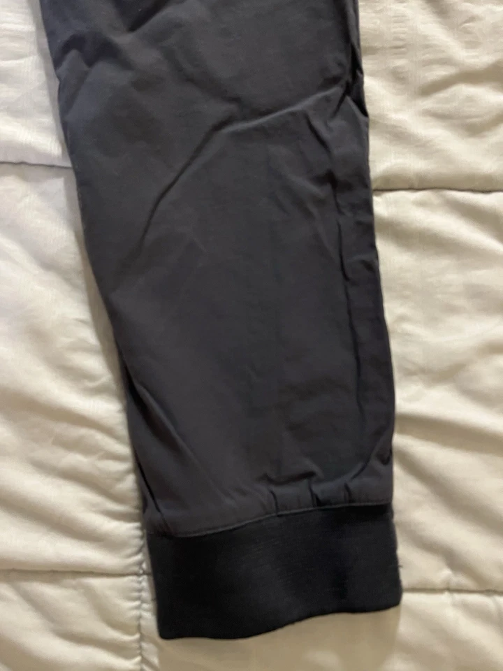 Pantalones DKNY Para Hombre L Negro Nylon Spandex Elástico Foto 4 de 4