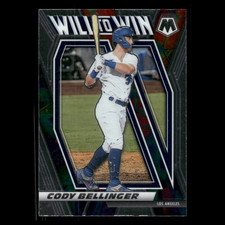 Cody Bellinger #WTW1 2021 Panini Mosaic Will to Win Los Angeles Dodgers Baseball