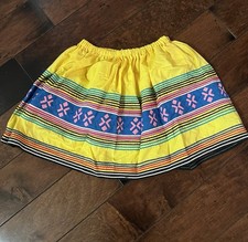 Vintage Patchwork Skirt Childs In The Seminole/Miccosukee Tradition Mid Century