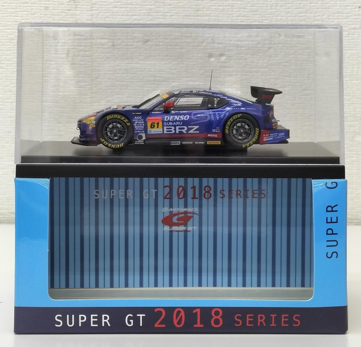 EBBRO GT300 2018 SUBARU BRZ R＆D SPORT EBBRO 1/43 SUPER GT GT300 2018 SUBARU BRZ R&D SPORT No.61 | eBay