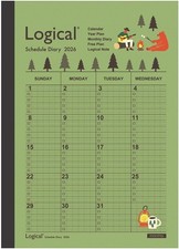  2026 Edition Planner Nakabayashi Logical Diary 2026 Monthly Notebook Type A /