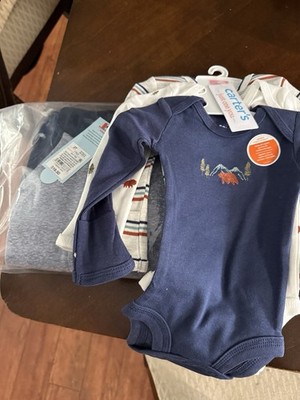 Carters Newborn 3 Piece and Cat And jack 2T Sweatshirt Bundle