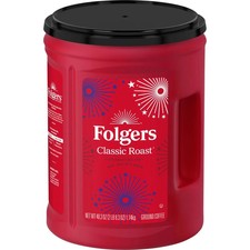 Folgers Classic Roast Ground Coffee, Medium R...