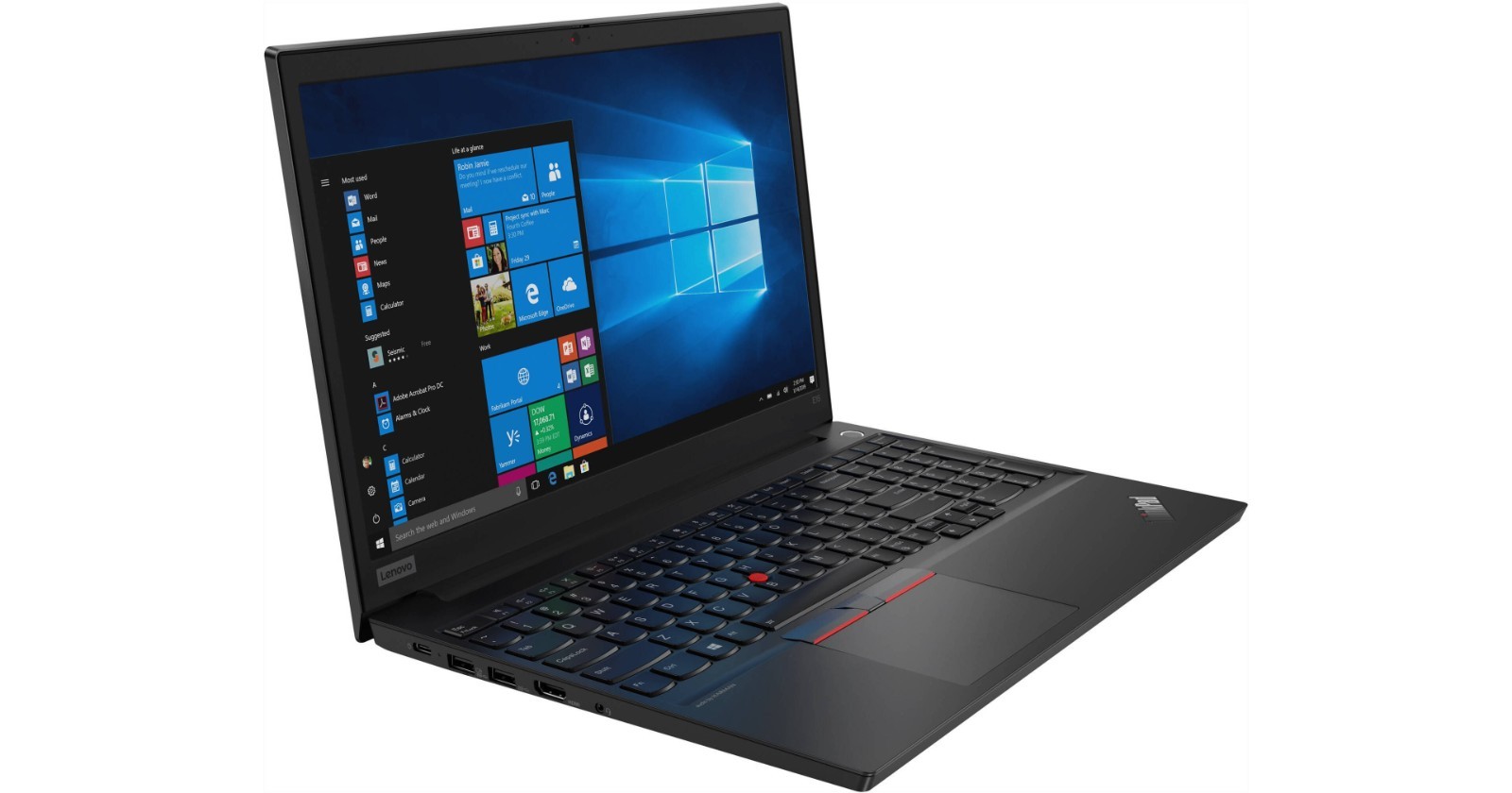 Lenovo ThinkPad E15, 15.6-Inch Laptop, with Intel Core i5-10210U, Windows 11 Pro
