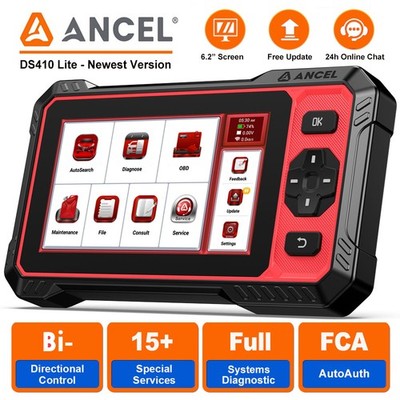 Car OBD2 Scanner Diagnostic Tool ANCEL DS410 Lite Bidirectional All System BMS