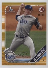 2019 Bowman Draft Gold 36/50 Seth Johnson #BD-90 xb2
