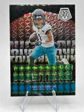 2024 Panini Mosaic TOUCHDOWN MASTERS SILVER REACTIVE Travis Etienne Jr. #TM-TEJ