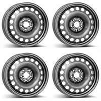4 Alcar Stahlfelgen 6.5Jx16 Zoll ET41 5X105 FüR Opel Astra 4Er Satz