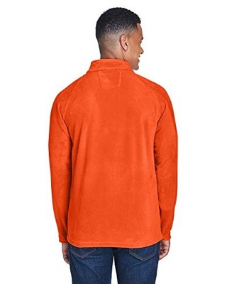 TEAM 365 TT90 MEN CAMPUS MICROFLEECE JACKET SIZE M SPORT ORANGE