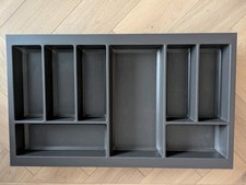 Cutlery Tray Drawer Organizer Multiple Compartments, Insert Into 800mm Drawer