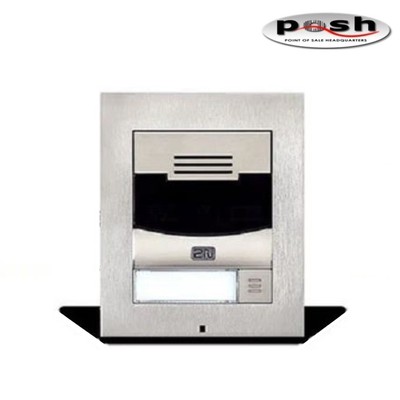 NEW Axis 01300 001  2N IP Solo Flush Mount Intercom with HD Camera   PoE, IP54