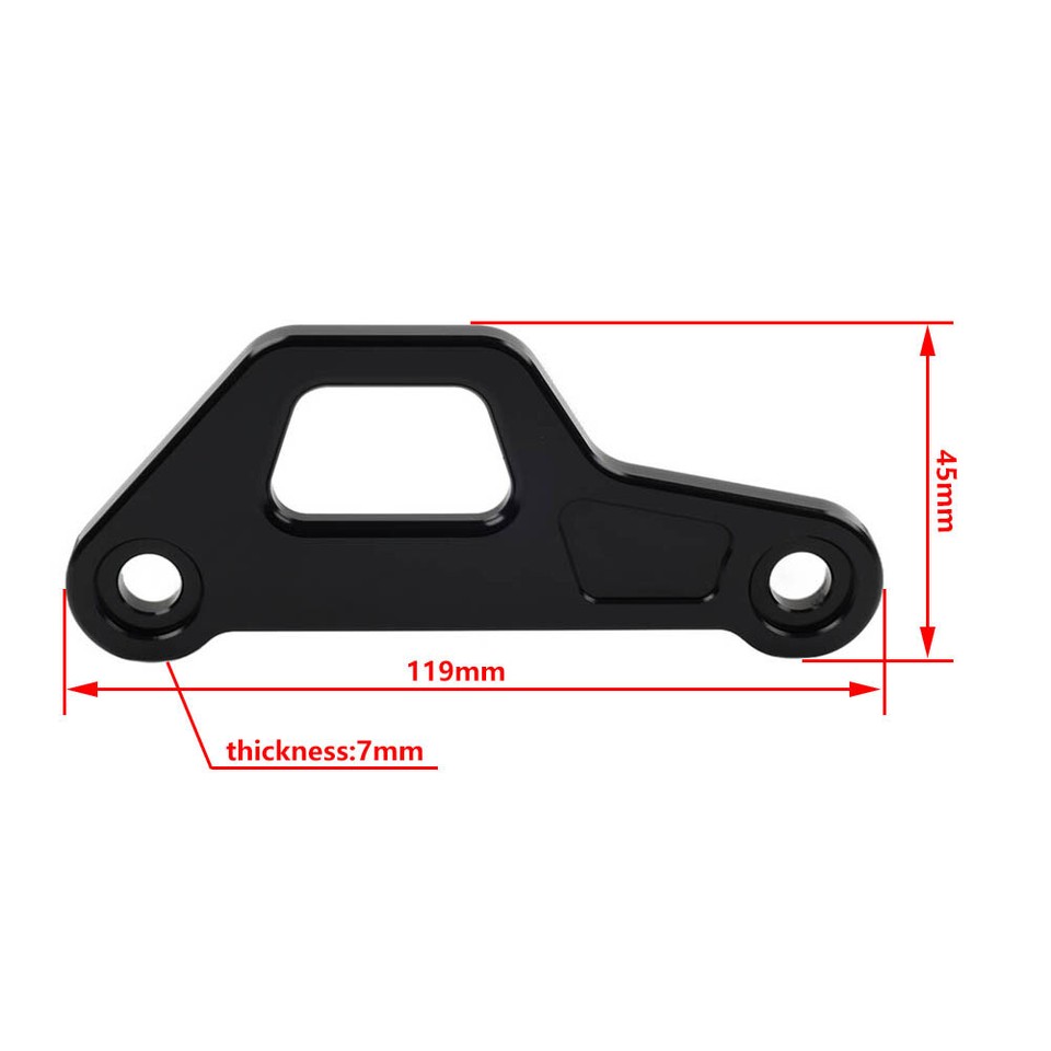 Rear Subframe Tie Down Holder Racing Hook For Kawasaki Ninja ZX6R 2019