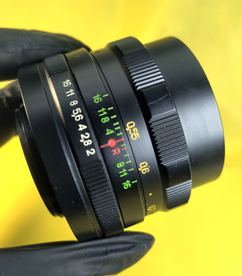 Rare Helios 44M Lens with Trioplan Bubble Bokeh Unique M42 Mount