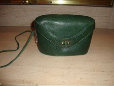 Beautiful, New & Super Rare $200 Green Leather Shoulder Bag By Susan Gail