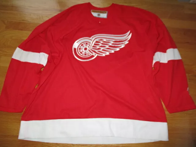 vintage detroit red wings jersey