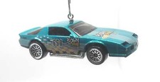 Christmas Ornament for 1983 Chevy Camaro Z28 Turqouise