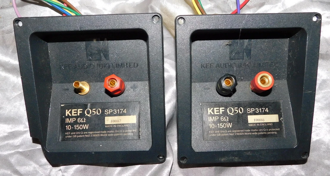 KEF Q50 crossovers pair eBay