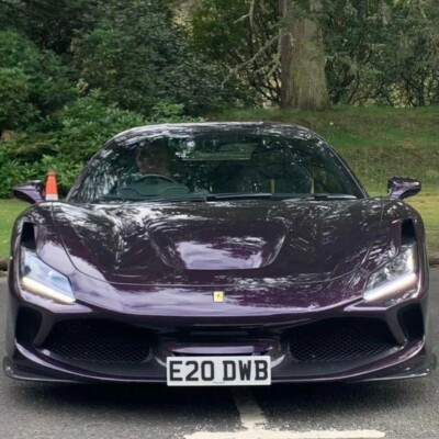 Ferrari F8 Tributo Kennzeichenhalter vorne
