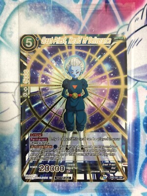 Dragon Ball Super Card Game- Great Priest, Herald of Deliverance Regional  Top 16