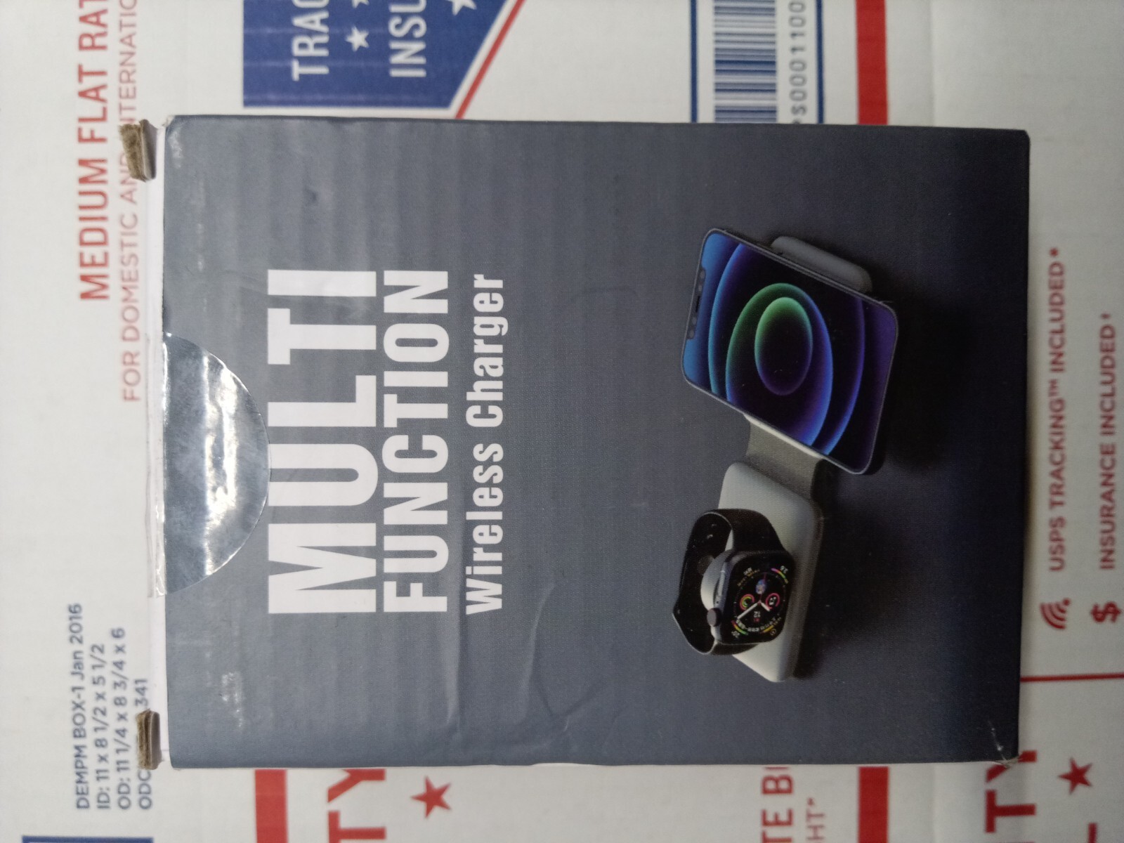 Wireless Charger for iPhone Apple watch and others-image