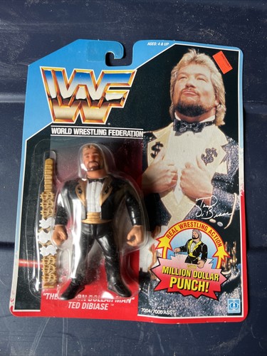 Vintage WWF WWE Wrestler Blue Card Million Dollar ...