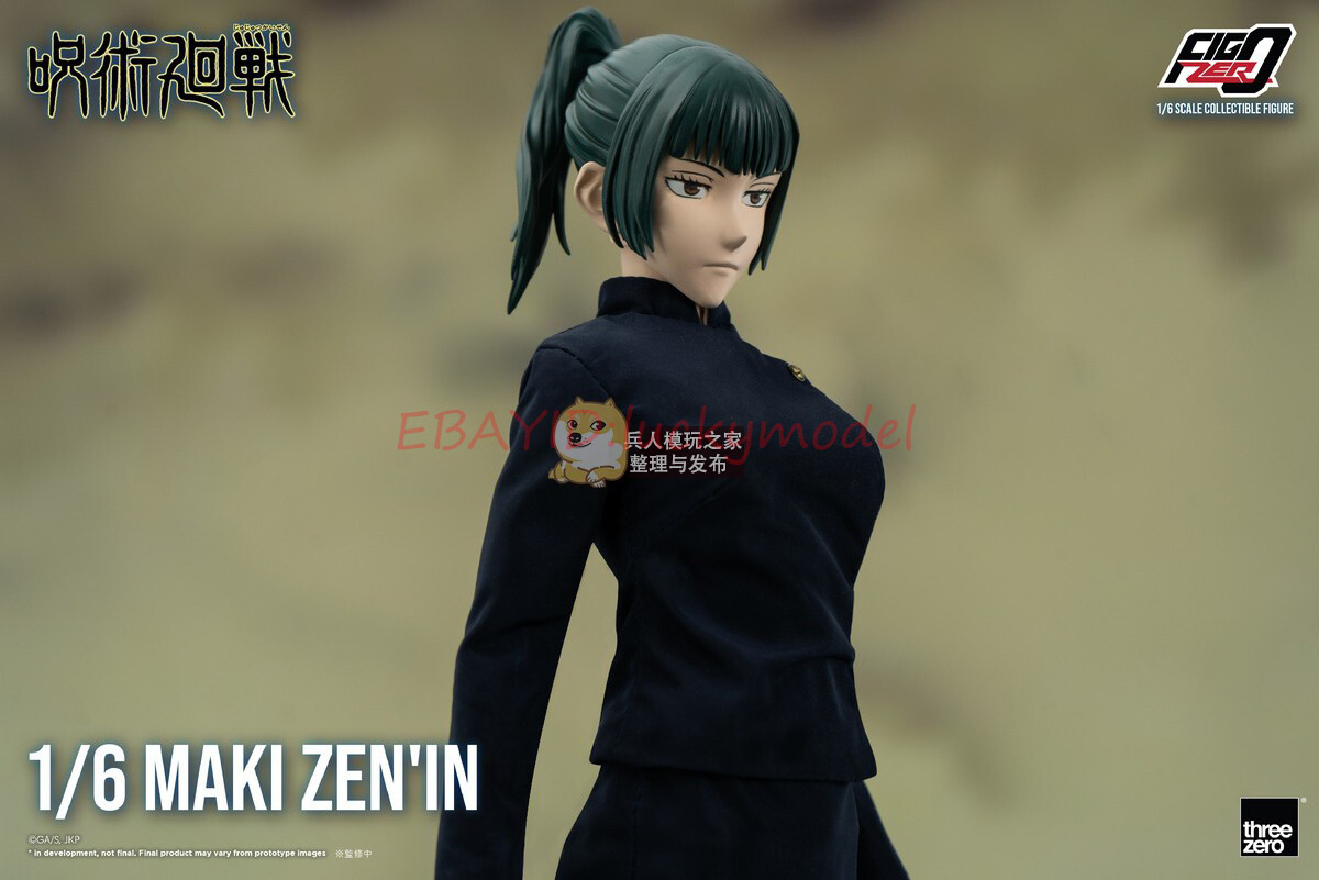 Threezero 1/6 Scale JUJUTSU KAISEN Zenin Maki Action Figure Model