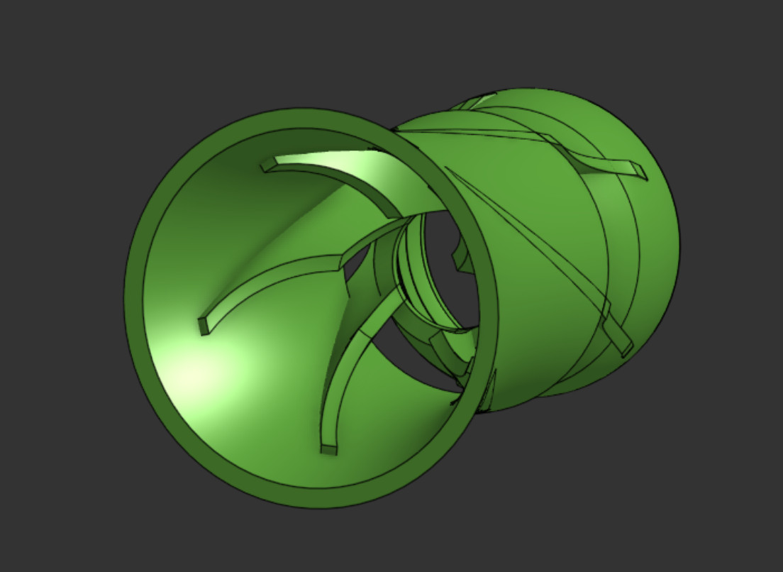 3/4” LOC LINE Flow Generator Nozzle / Turbulent Flow Aquarium Nozzle