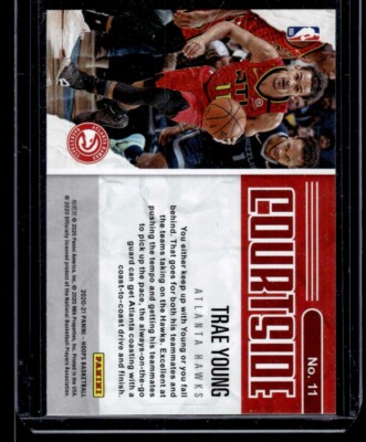 2020-21 Hoops Courtside Trae Young | eBay