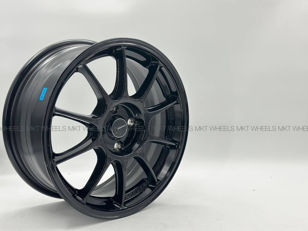 BRAND NEW WEDSPORT REPLICA MKT8 TC105X 16X7 4/100 ET38 BLACK