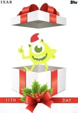 [DIGITAL CARD] Topps Disney - 11 Mike Wazowski - 12 Days of Topps 21 S1 - White