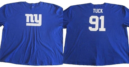 Justin Tuck Men NFL Shirts