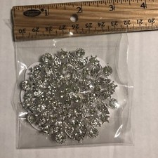 Sparkly Rhinestone Bridal Wedding, Bouquet Flower Brooch