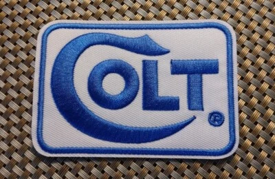 Colt Embroidered Patch Iron-On Sew-On US ship Cowboy Hunting Rifle Gun