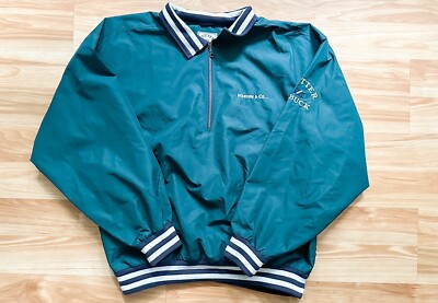 Weeden Manufacturing & Co Steam Engine Company Cutter Buck Briefjacke Größe XL
