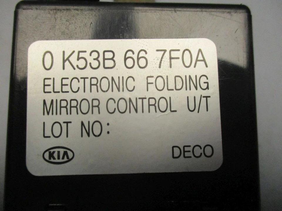 Centralina Spiegelsteuerung per Kia Carnival I ( Up) 2.9 Tdi 0K53B667F0A - Immagine 4 di 4